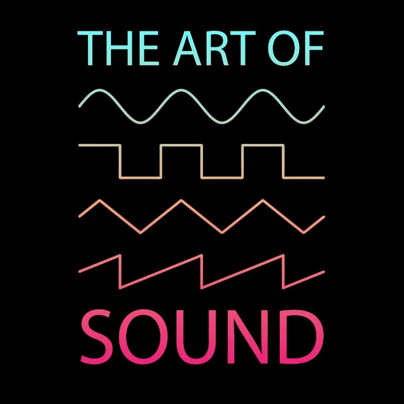 Sound Waveforms Synthesizer Waveform Color