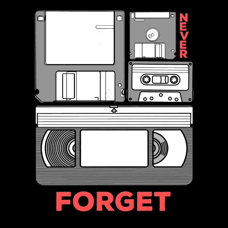 Video cassette VHS floppy disk Floppy disk technology