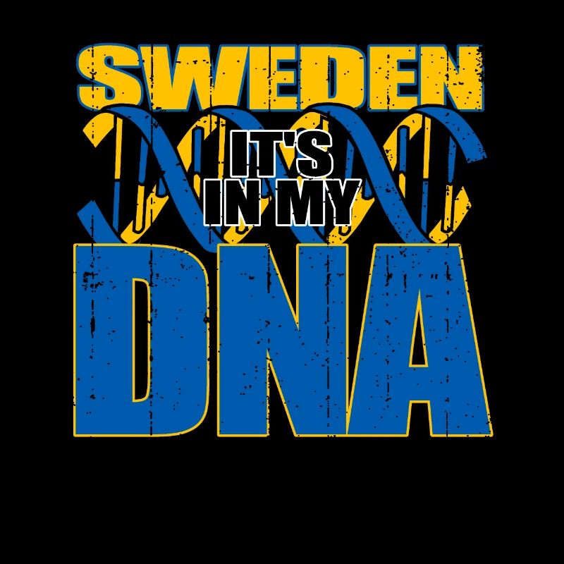 Suède Drapeau suédois ADN