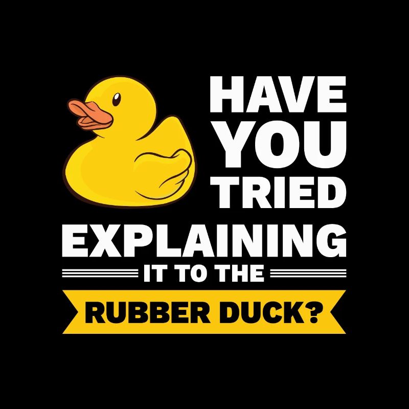 Débogage de canard en caoutchouc programmeur