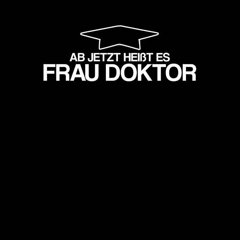 From now on it is called Frau Doktor | Ph.D.
