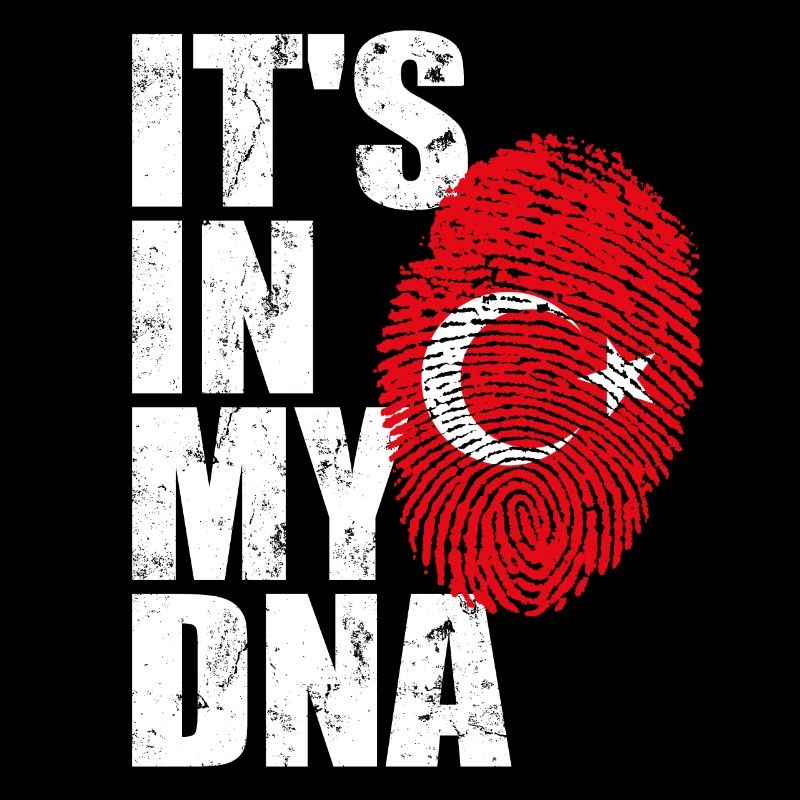 Turkey turk turk flag DNA fingerprint