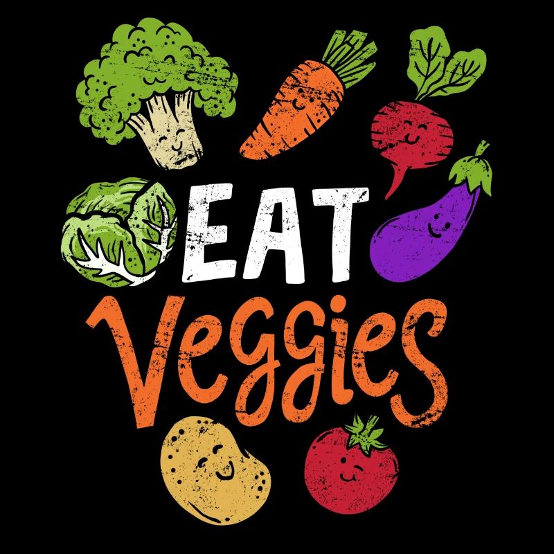Vegetables eat vegetables vegetables