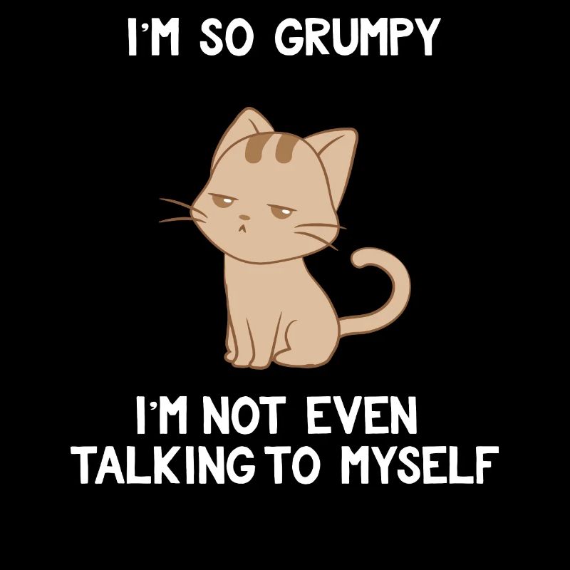 Grumpy Cat -Katzen-Shirt