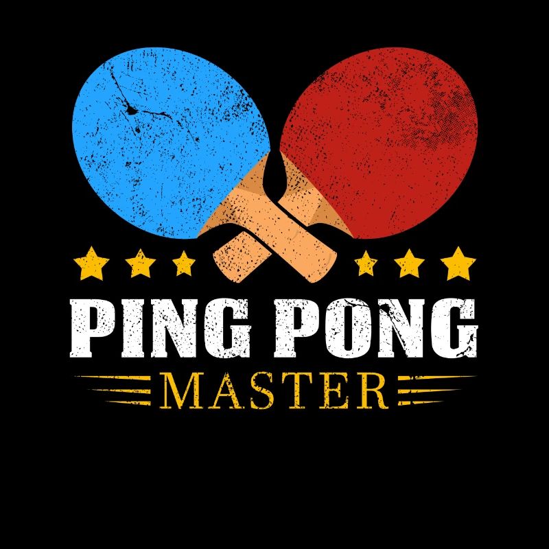Pingpong Master Cool Table Tennis Player Gift