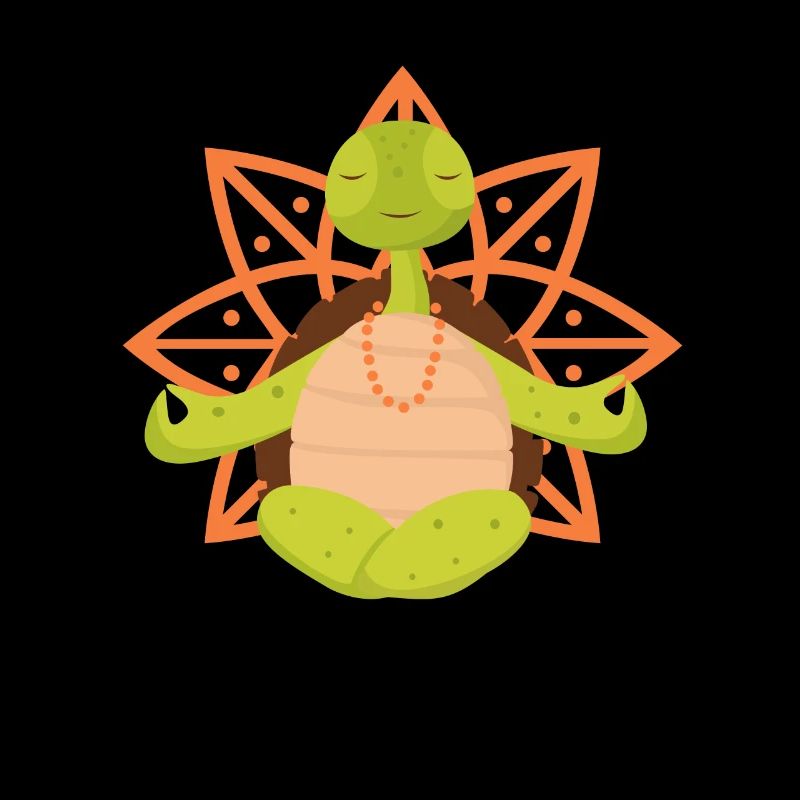 Yoga turtle