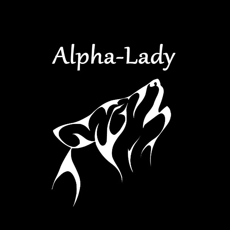 Wolf Alpha Women Lady consciente de soi