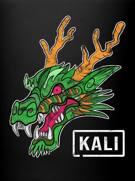 Kali Linux Computer Administrator Tux Dragon Head