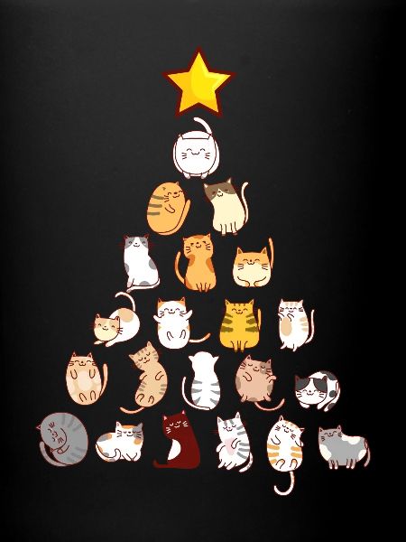 Cats fir tree