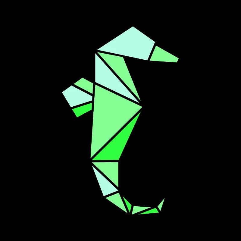 Origami Hippocampe