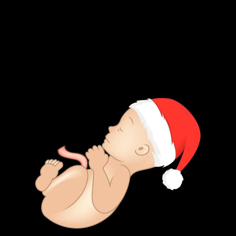 Noël grossesse enceinte ventre de bébé