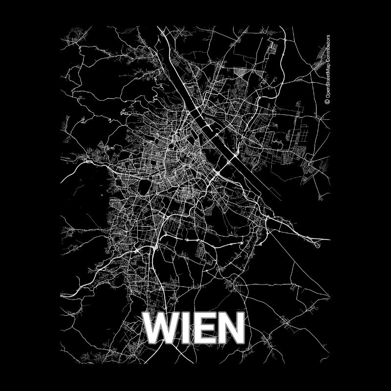 Wien Stadtplan und Straßen