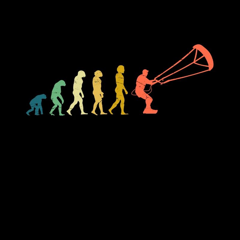 Kitesurfer Evolution Kite Kitesurfing