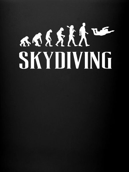 Skydiving Evolution Gift Idea