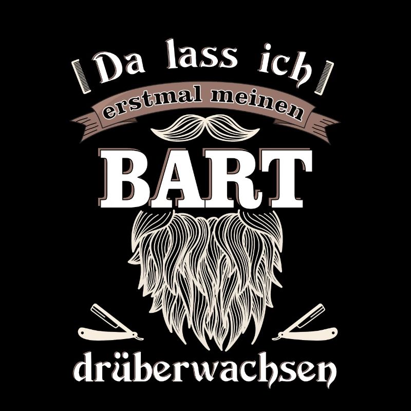 Lustiger Bart Spruch