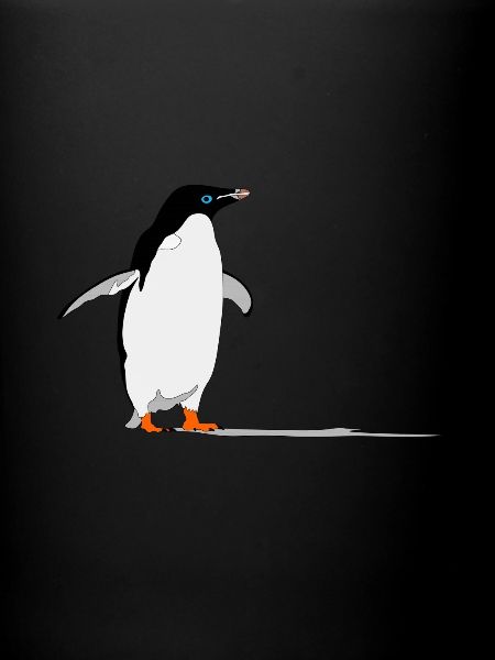 Penguin standing