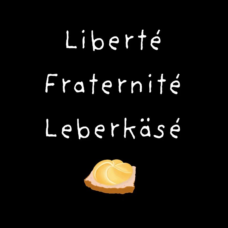 Leberkäse Design - fromage de viande drôle