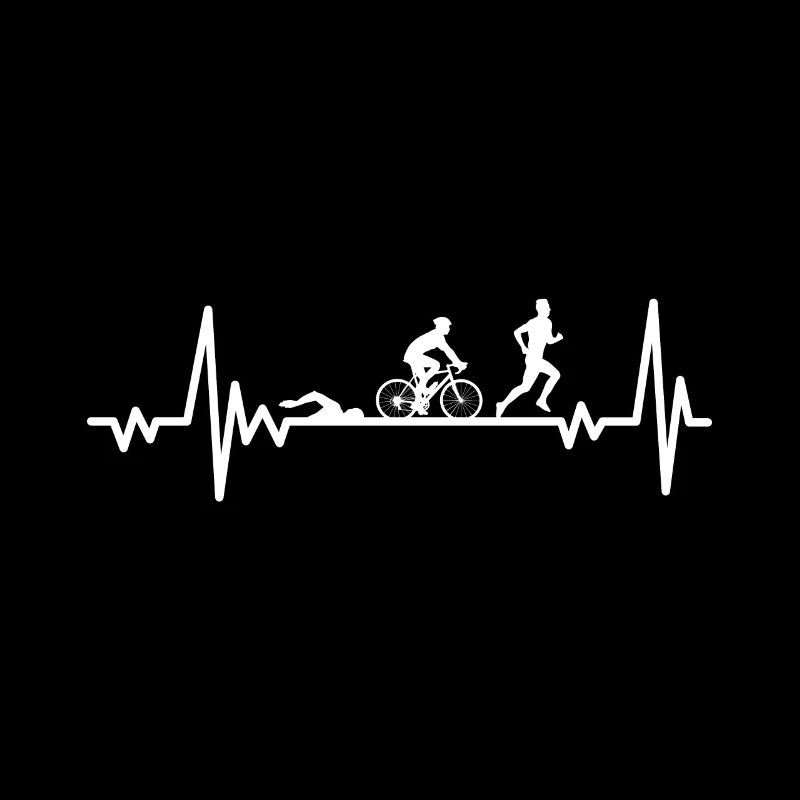 Triathlon Herzschlag Triathlet