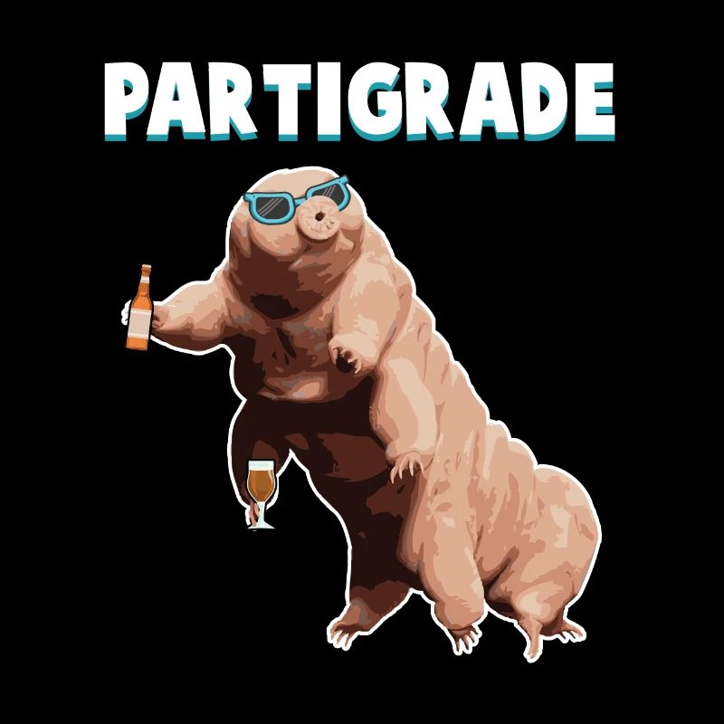 Tardigrade water bear microbiologist student party