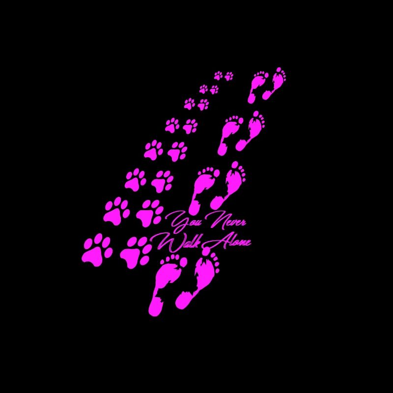 You never walk alone Hund