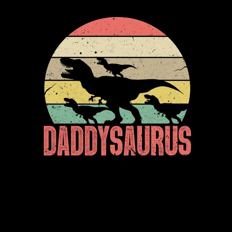 Daddysaurus Dinosaurier Vater