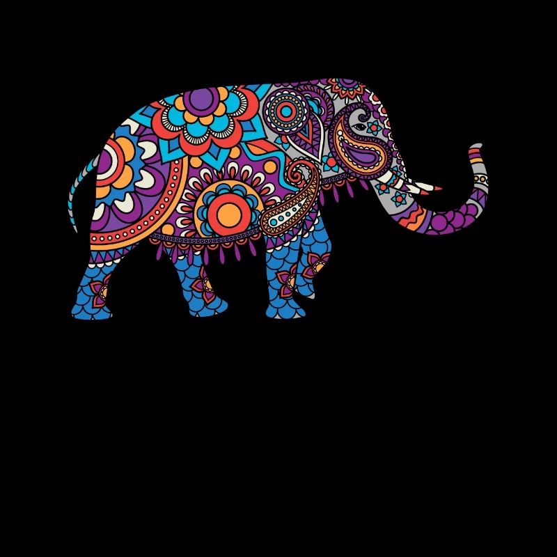 Éléphants inde animaux