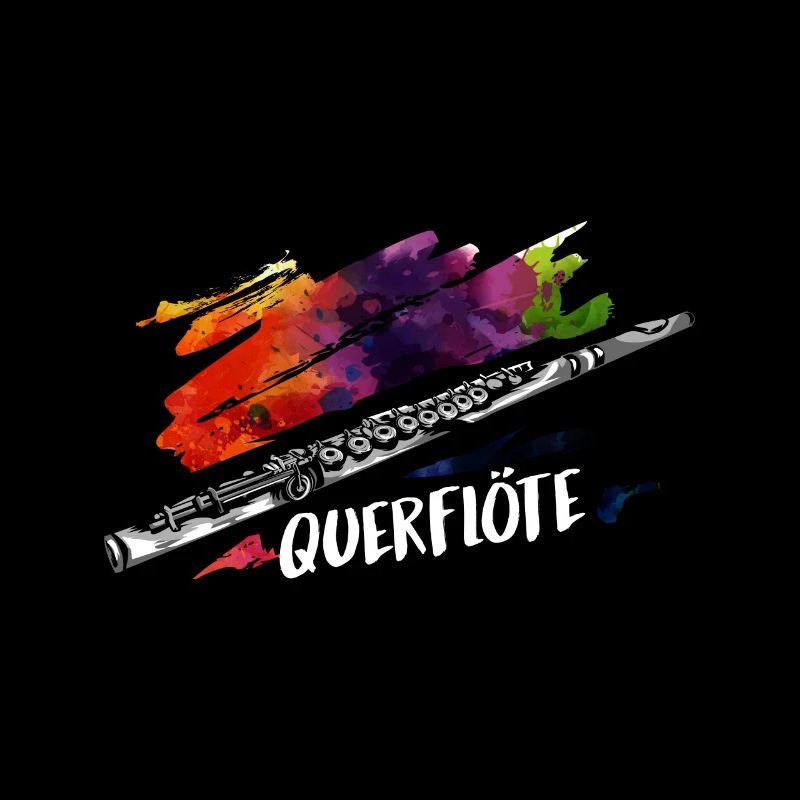 Querflöte Orchester Jazz Geschenk