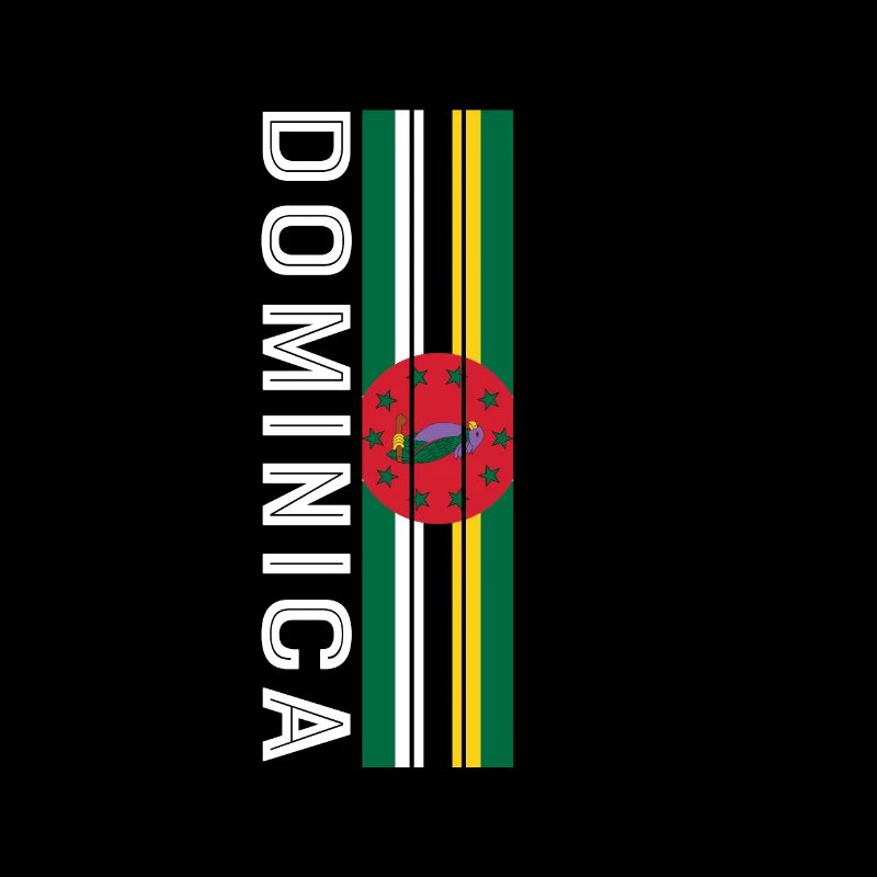 dominica couleur de la terre dans les rayures