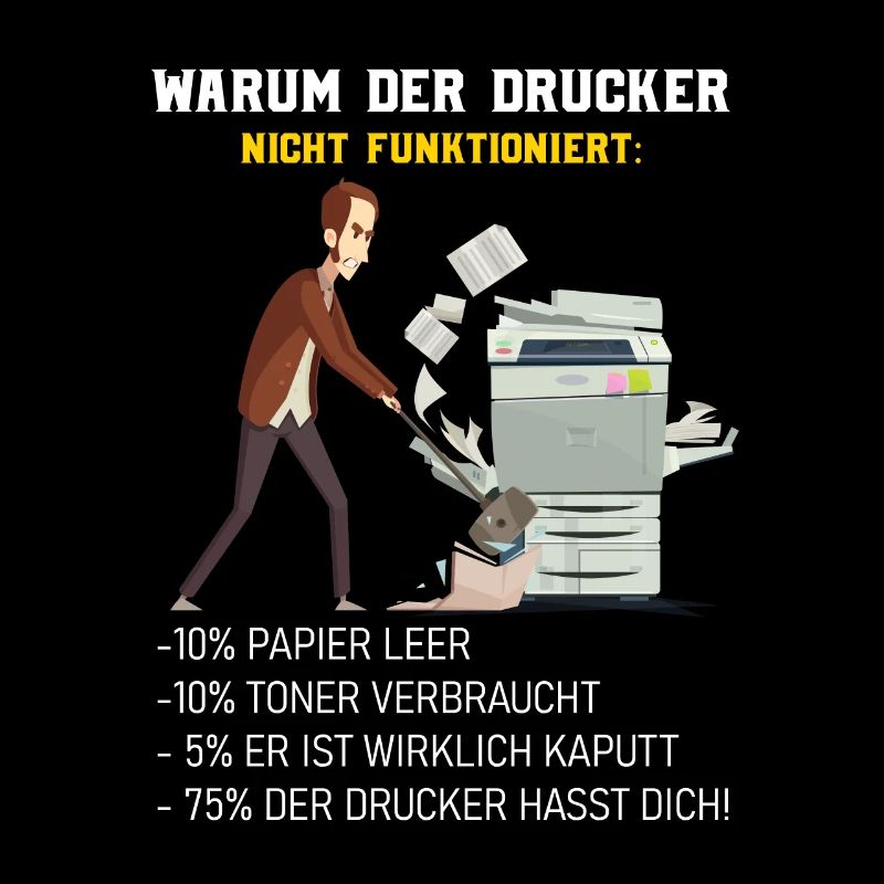 WARUM DER DRUCKER NICHT FUNKTIONIERT SYSADMIN