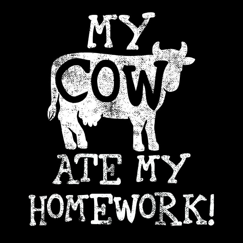 Vache de retour à l'école