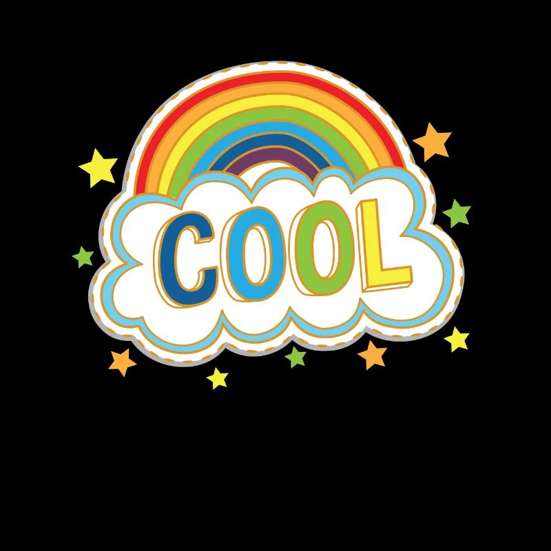 Cool Rainbow Comic Style Comic Book Fan Comic cadeau