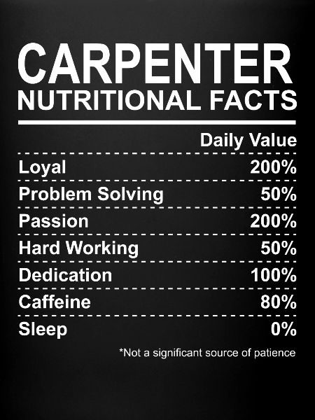 Carpenter Nutritional Facts