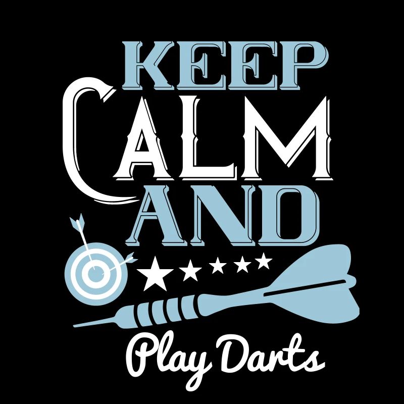 keep calm and play darts vector colors changeable