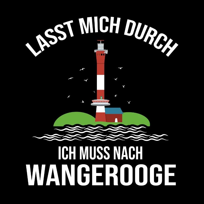 Wangerooge Tshirt und Geschenke Souvenirs