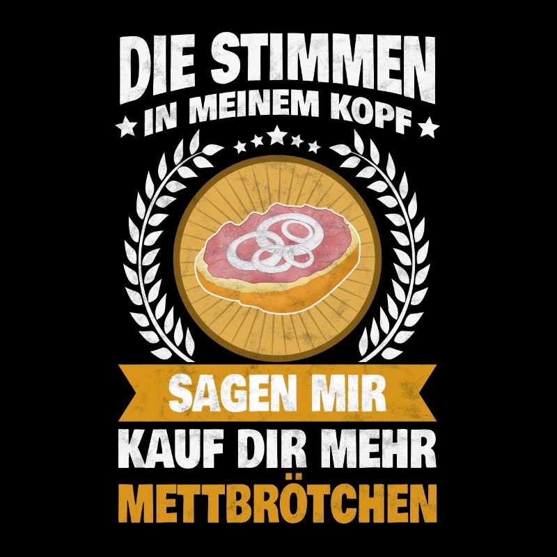 Mett Mettbrötchen Hackfleisch - Stimmen im Kopf