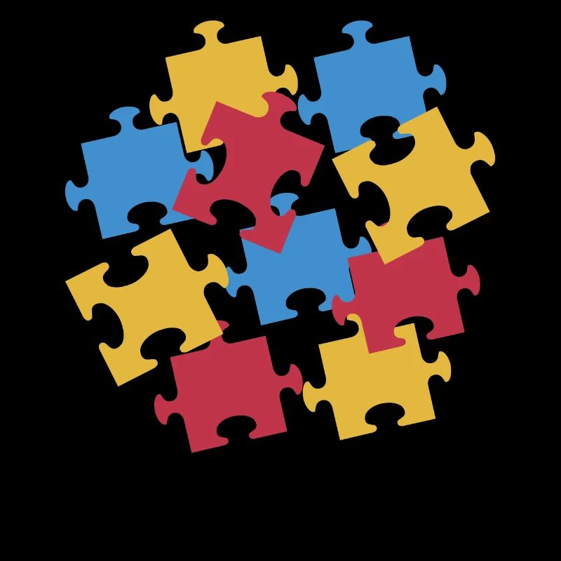Puzzle t-shirt gift