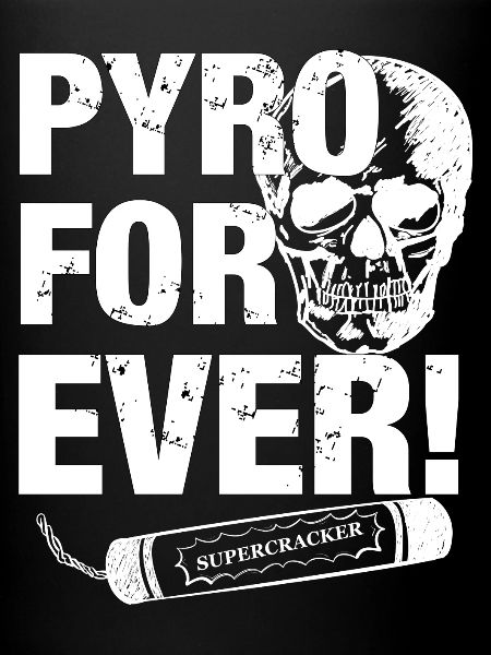 Pyro Firecracker skull