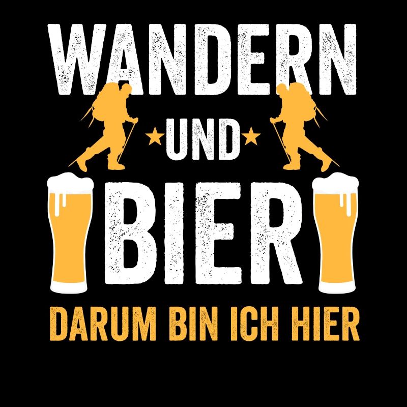 Wandern Bier Wanderer Wandersport