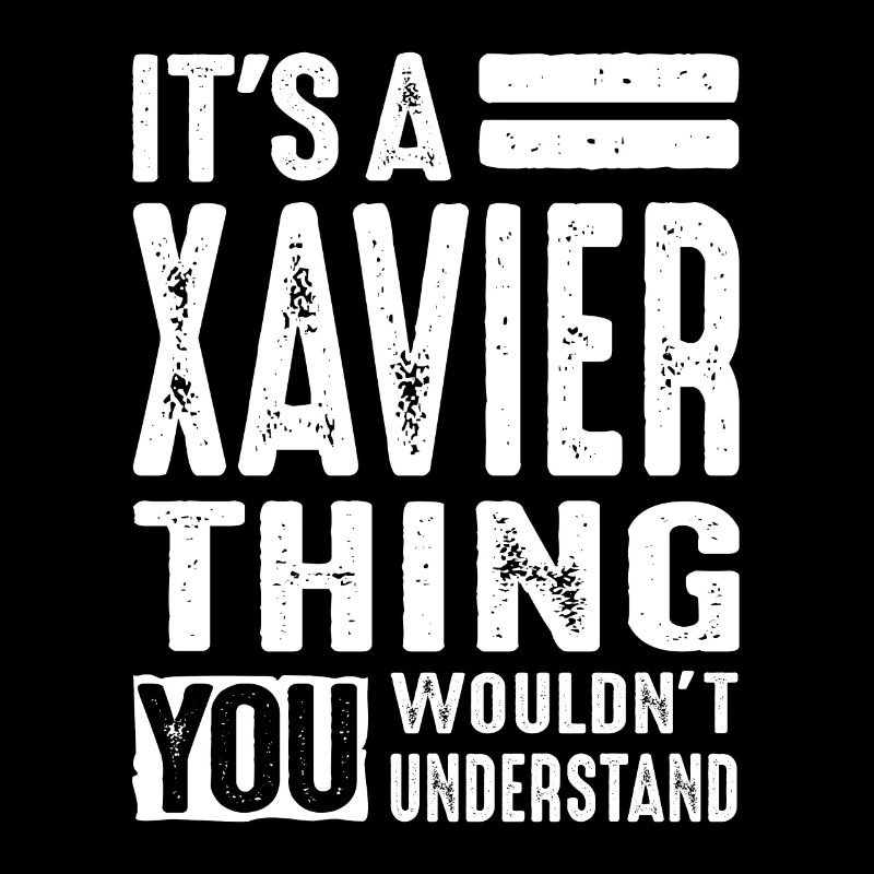 Xavier Personalized Name Birthday Gift