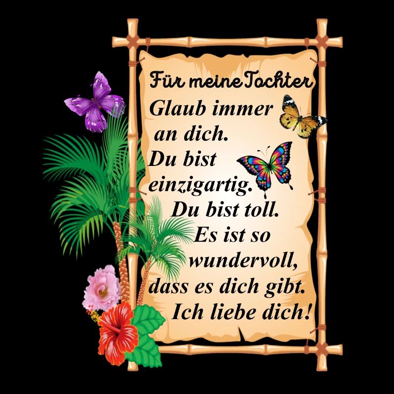 Für meine Tochter - Spruch