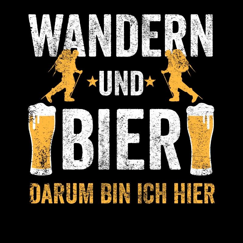 Wandern Bier Wanderer Wandersport