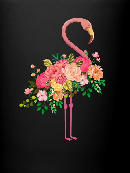 Fleurs de flamant rose