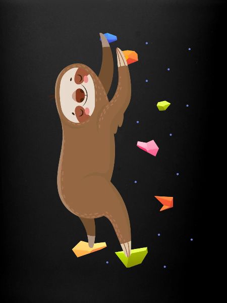 Climbing sloth
