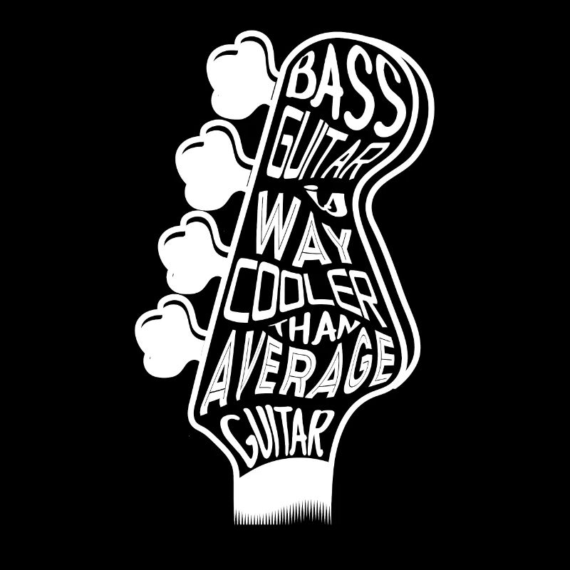 La guitare basse est plus cool