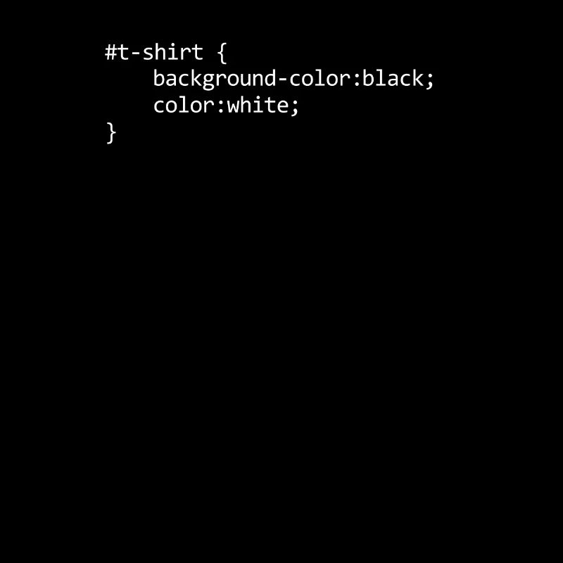 Couleur d'arrière-plan CSS noir développeur web drôle
