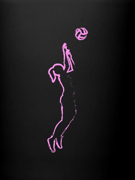 Fille de volleyball