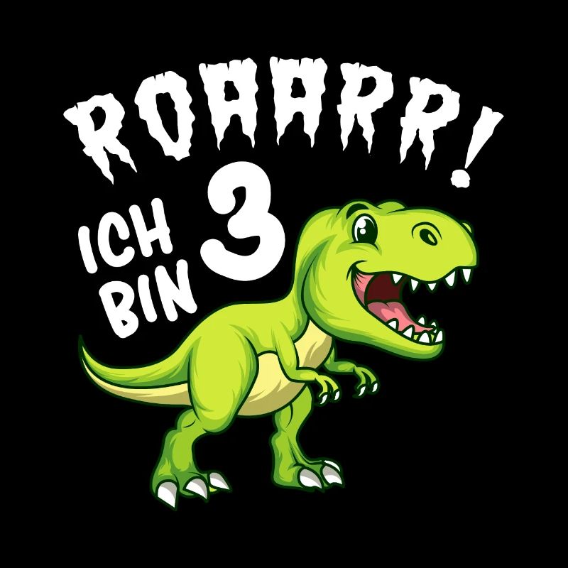 Dino Geburtstag Ich bin 3 Jahre Dino Geschenk