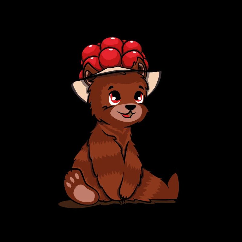 Bollenhut Black Forest Bear Brown Bear Bear