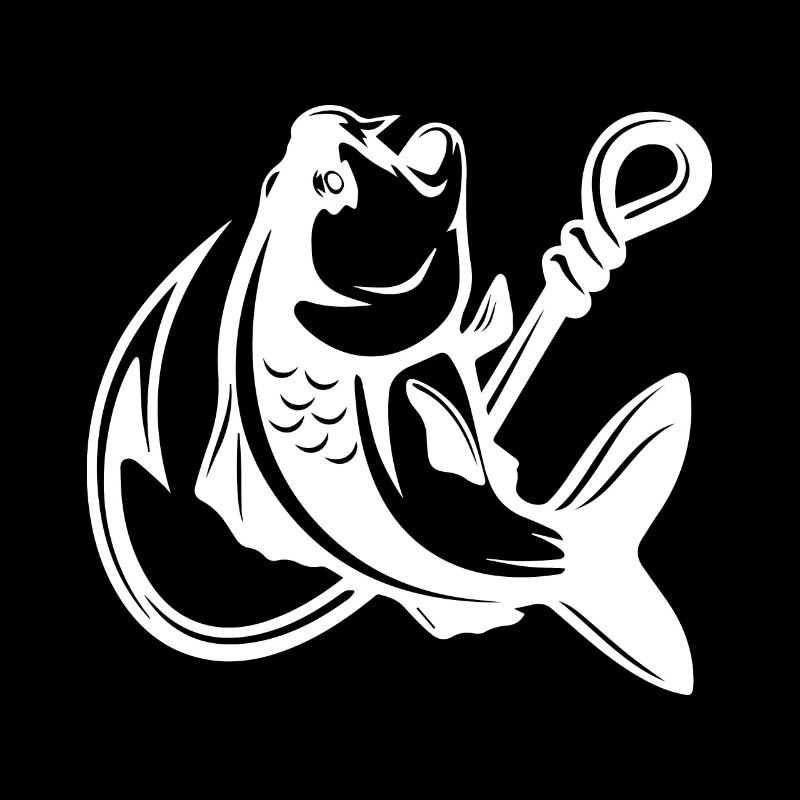 Fish hook carp fish
