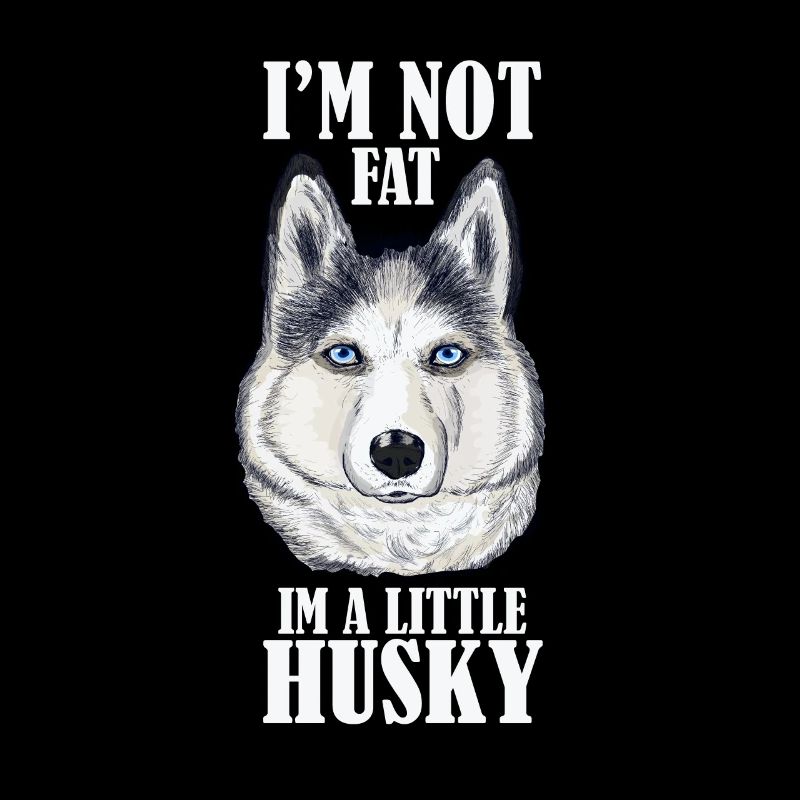 Cadeau de chiot de race de chien Husky